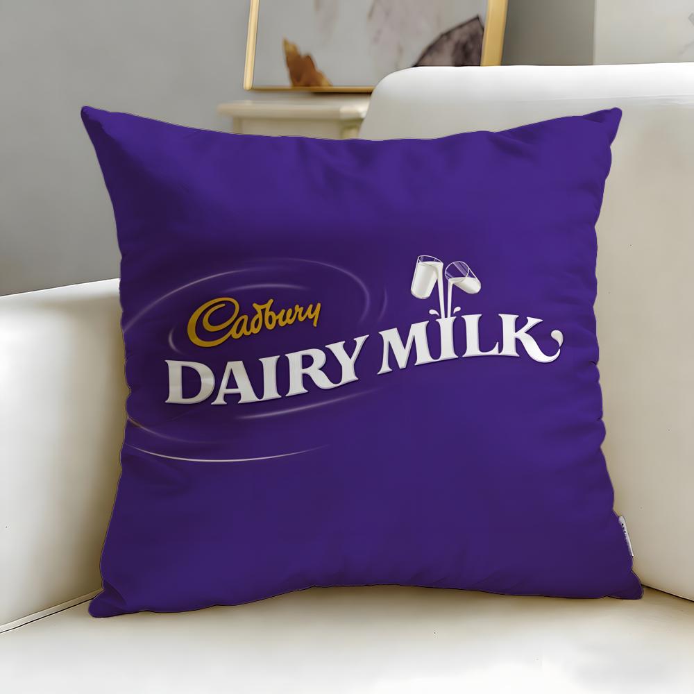 Классический бренд снеков Cadbury Наволочка Мягкая и Легко стирающаяся – Универсальная для Дивана, Кровати, Путешествий и Офиса