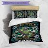 3 шт. Постельное белье с индивидуальным именем Dungeons & Dragons Комплект Пододеяльник на молнии Включает 1 пододеяльник и 2 наволочки для всех сезонов Декор спальни