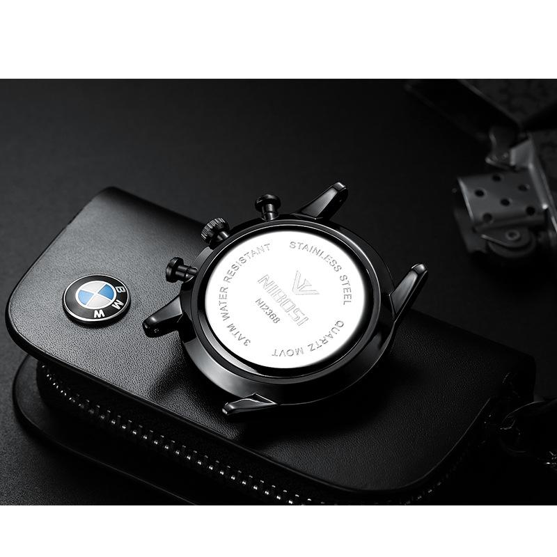 Fashion Watch Men'S Business Fashion Men'S Watch, Waterproof Multifunctional Quartz Watch