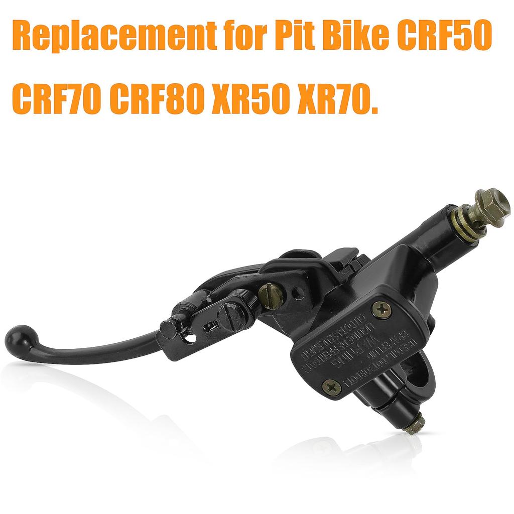 QAZAKY 7/8 "левый руль, гидравлический главный тормозной цилиндр, насос рычага для ATV 125cc 150c 200cc 250cc GY6 22 мм Taotao Kazuma Sunl Roketa