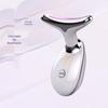 Sonic Vibration Neck & Face Lifting Device: Firming, Wrinkle Reduction, Hot Compress & Rechargeable