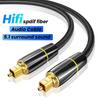 Fiber Optic Audio Cable Digital Optical Fiber Cable SPDIF Cable for Player TV Soundbar Cable