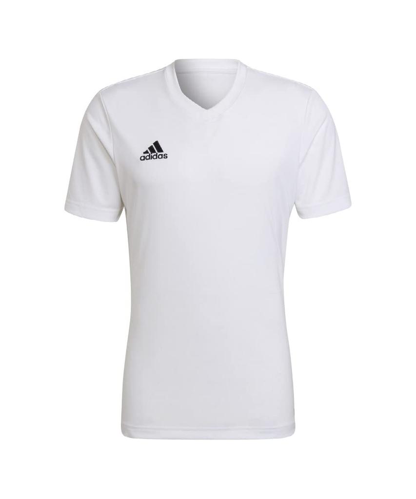 Adidas Entrada 22 Jersey Soccer Short Sleeve White Size XS Men's T-Shirt, (HC5071), (ZG486)