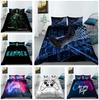 3D игровой контроллер с узором, комплект постельного белья, двуспальная кровать, пододеяльник, наволочка, домашнее постельное белье, AUKing, полный размер, украшение для дома