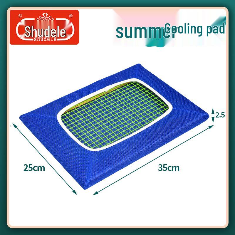 Дышащая летняя сетчатая подушка для стула с деревянным каркасом