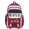 School Bag Backpack Student Labubu Backpack, Cute School Bag, Large Capacity, Light Weight, Children's Backpack