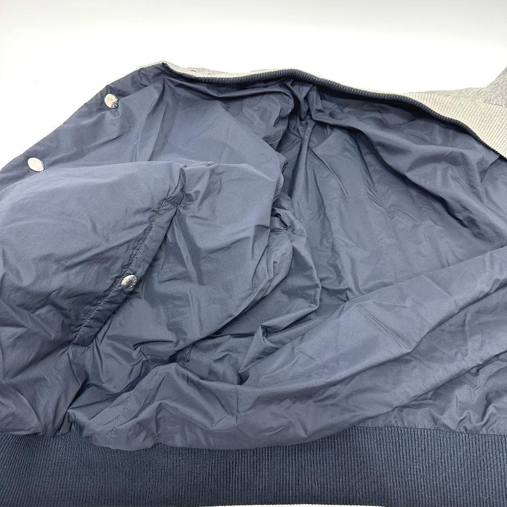 MONCLER Maglia Cardigan Apparel Reversible Jacket Nylon / cotton Navy/gray
