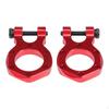 2 Pieces RC Car Tow Hook Horseshoe Buckle Aluminum Alloy for 1/10 Scale Crawler Truck Upgrade