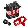 9KG RC Digital Micro Servo with Servo Mount Bracket and Arm Mini Servo Coreless Motor Servo for TRX4M Servo 1/18 RC Car