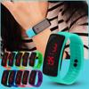 Boys And Girls Fashion Digital Watches Adjustable Strap Silicone Wrist Watch