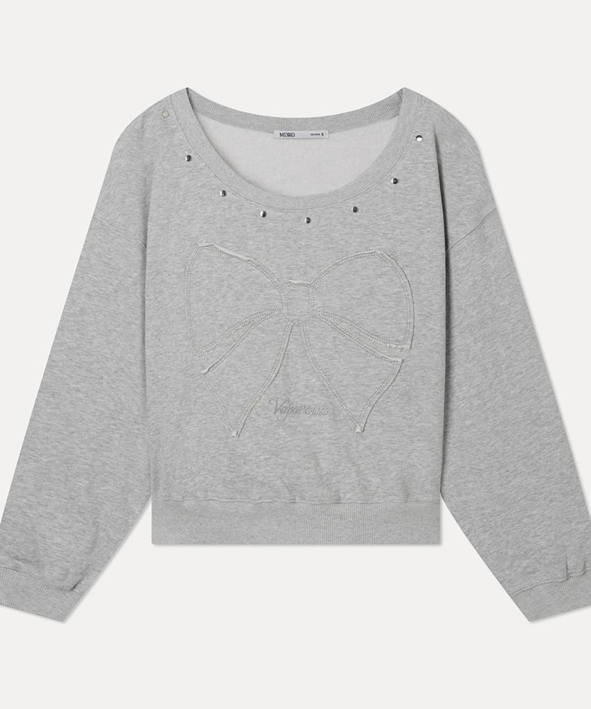 MIXXO Толстовка с одним плечом, с начесом и шипами Re Lwfv49A_Miwlwg12Qa