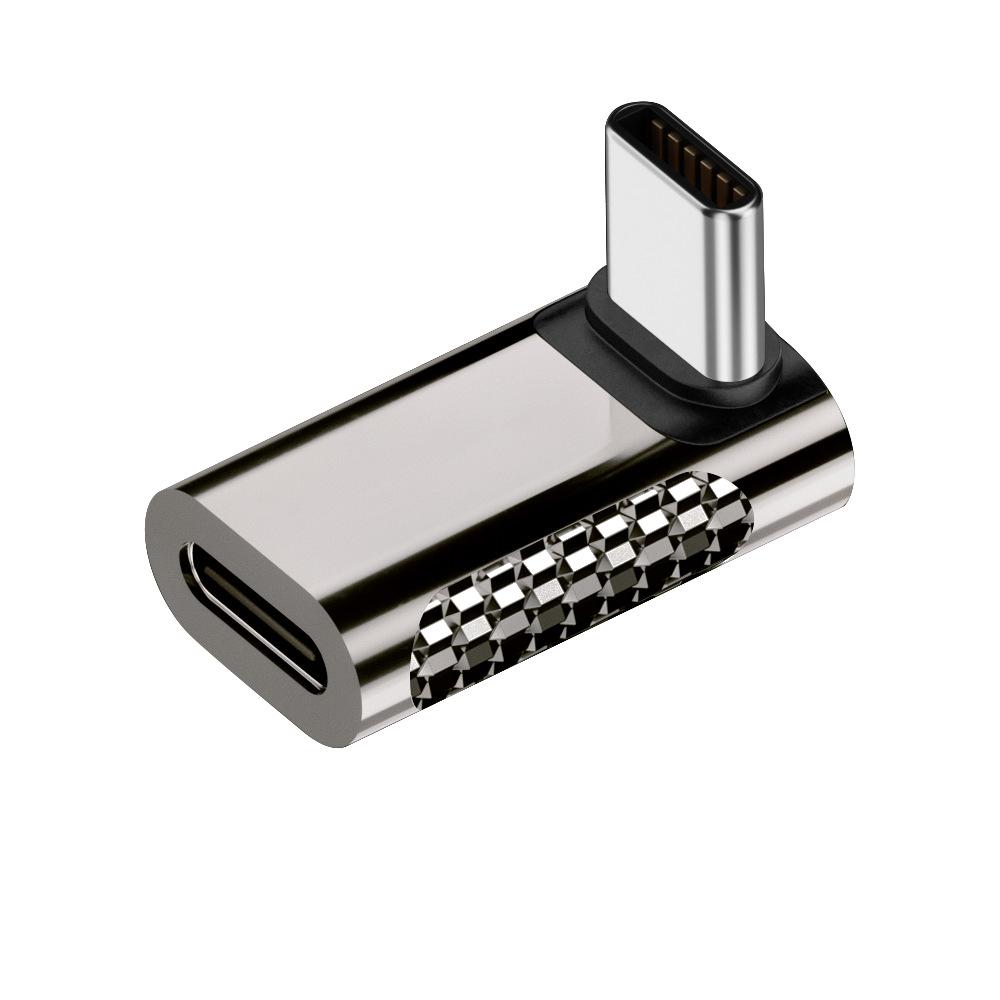 FONKEN Адаптер USB3.2 OTG Type C, 100 Вт, передача данных, 20 Гбит/с, цинковый сплав, быстрая зарядка, видеоразъем 8K для телефона, планшета