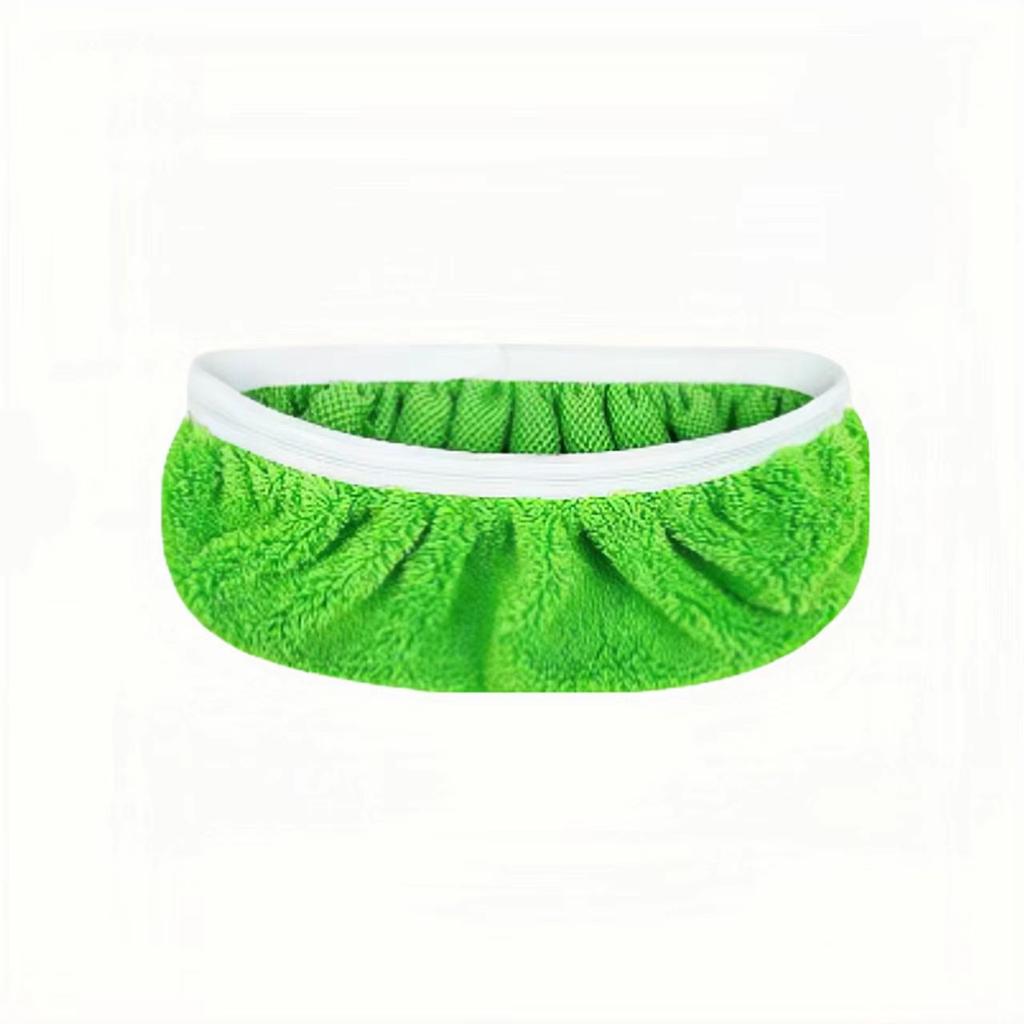Reusable Coral Fleece Mop Pads Replacement for Swiffer, Washable Wet Dry Flat Mop Refill Covers for Floor Cleaning