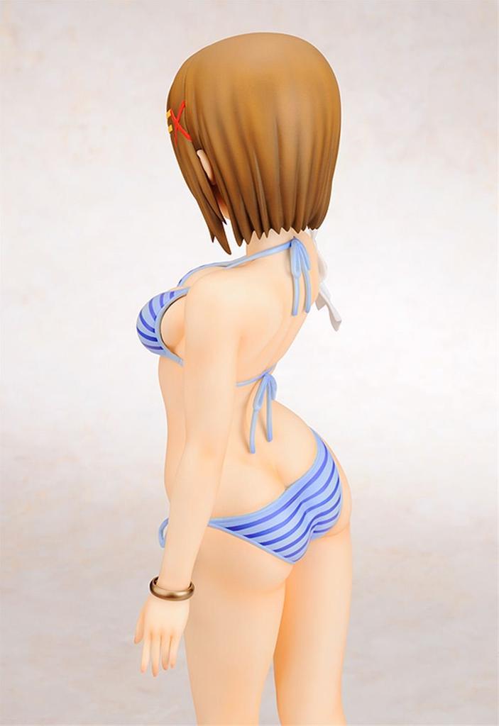 Магическая девочка Лирическая Наноха StrikerS Хаяте Ягами Купальник масштаб ПВХ раскрашенная готовая версия. (1/4 продукта)