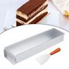 Форма для выпечки чизкейка из алюминиевого сплава с гаджетом-инструментом для кексов Тирамису, прямоугольный торт для
