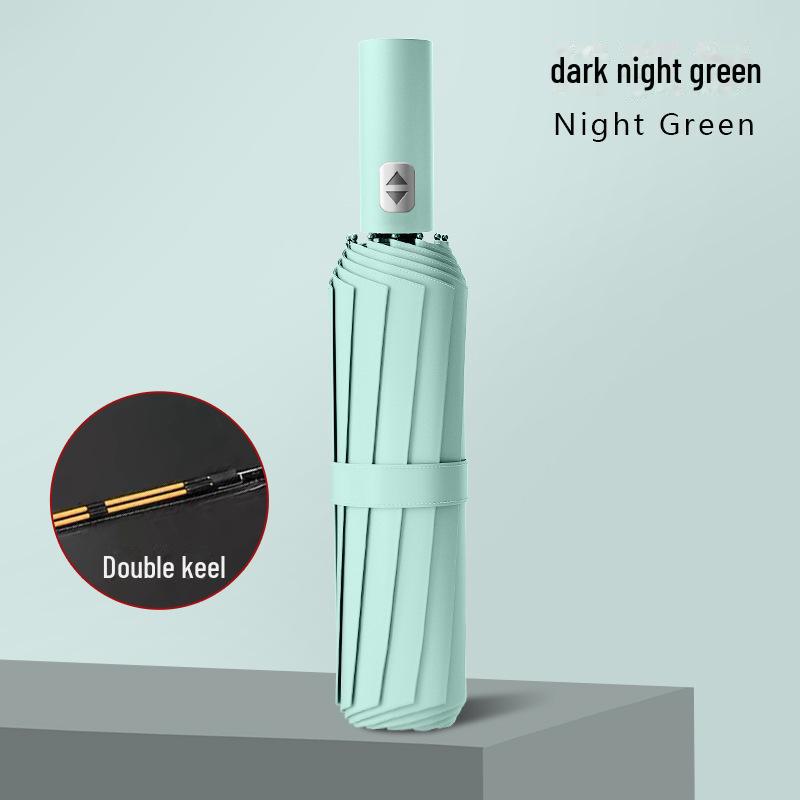 Зонт складной полностью автоматический с 24 костями, большой, для защиты от солнца и дождя