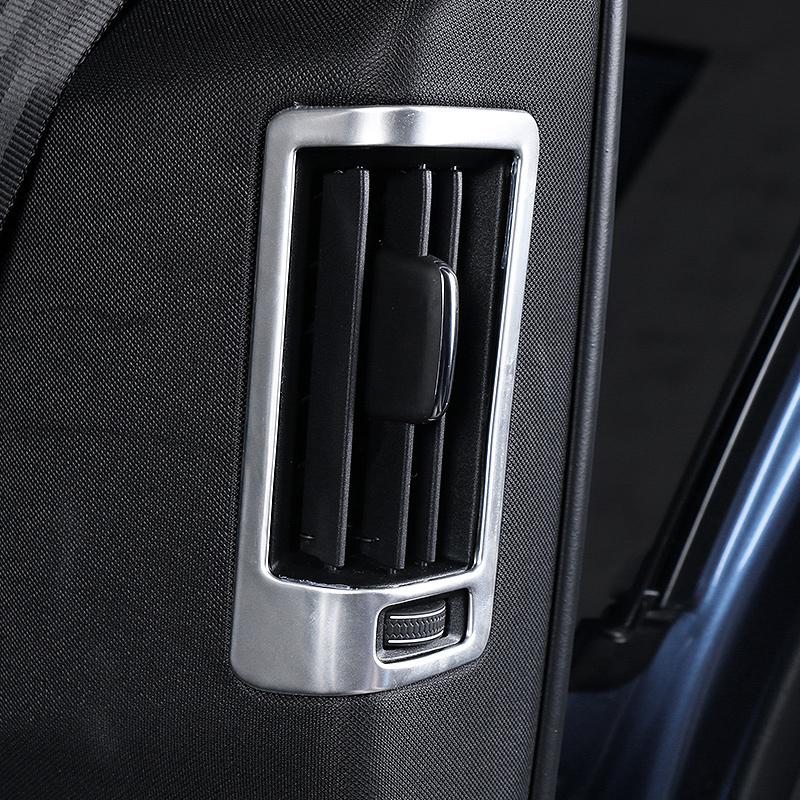 Подходит для Volvo XC60 S90 V90 XC 90, задняя воздуховыпускная решетка, декоративная рамка на средней стойке, модификация интерьера