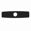 10 Inch Faucet Deck Plate Matte Black Faucet Base Plate Stylish Sink Hole Cover  Vanity Sink