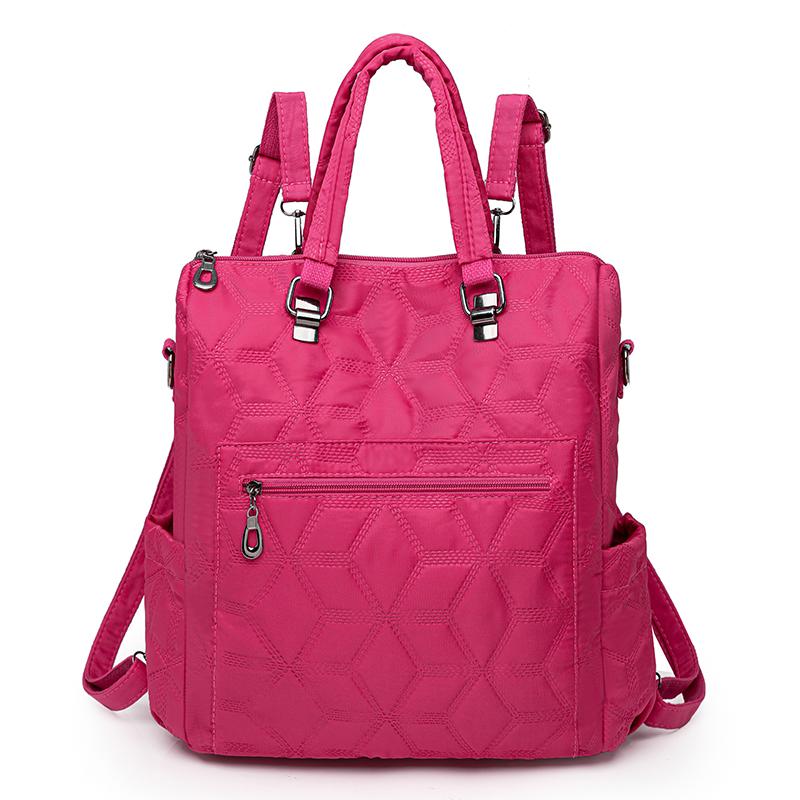 Многофункциональный рюкзак женский мягкий кожаный сумка через плечо сумка