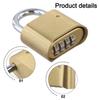 Secure Your Belongings with Reliable Brass Combination Locks Today