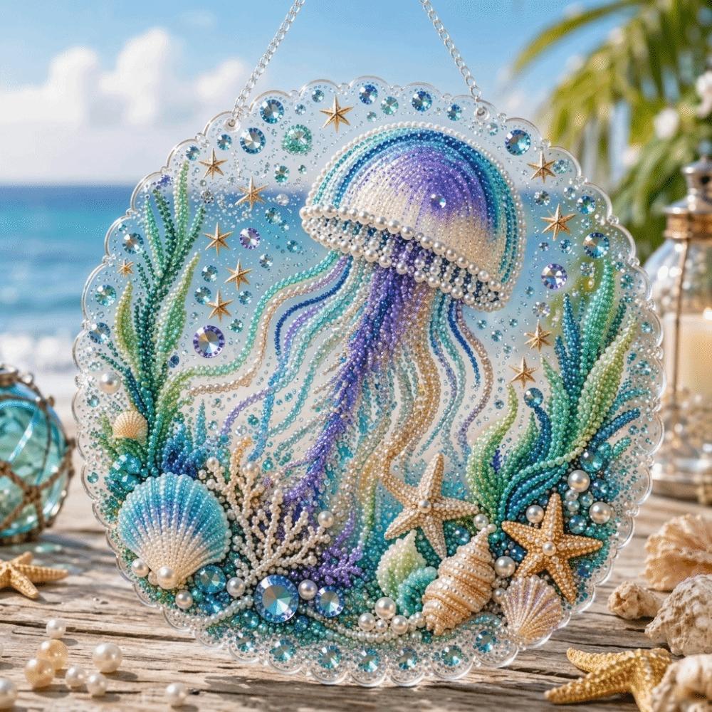 Ocean Pearl Art Набор для творчества с жемчугом Полный набор для рукоделия Набор для жемчужной живописи Для взрослых