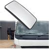 Compatible for Mitsubishi Canter Fuso FE FB FG 2005-2021 Left Right Car Rearview Mirror Glass Cover Side Mirror Door Wing Lens Assembly(Right