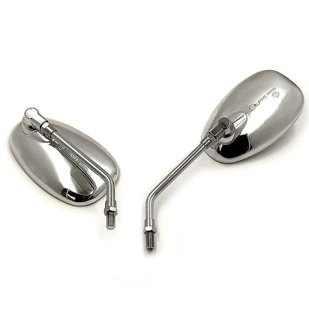 Motorcycle Racing Mirrors 10mm for YAMAHA XVS400 XVS1100 XVS1300 XV1900 XV1700 XV1600 V Star 1100 XVS1100