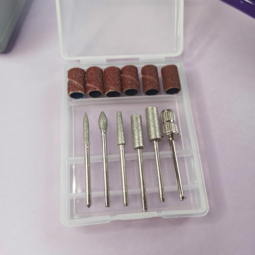 Real Shot 20000 об/мин персональные электрические сверла для ногтей набор для снятия гель-лака для ногтей маникюр педикюр фрезерный инструмент