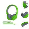 Over Ear Headphone Wired Headset Comfortable Office Lightweight with Microphone Students Adjustable