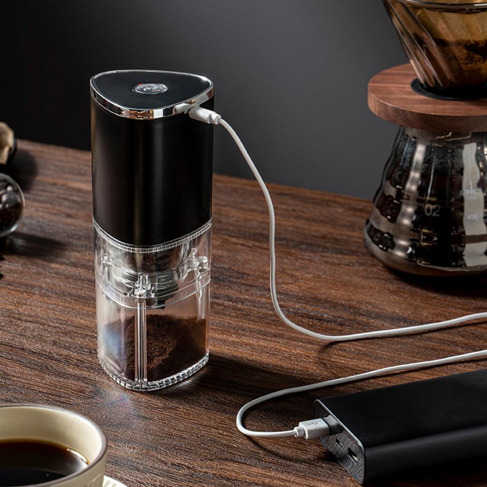 Электрическая кофемолка портативная домашняя кофемолка профессиональная кофемолка для измельчения кофейных зерен кухонные инструменты перезаряжаемые