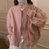 Women's Japanese-Style Loose Short Jacket with Design Sense Spring and Autumn Baseball Jacket Bomber Jacket Utility Outerwear