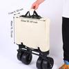 Flap Utility Wagon Cover Cart Storage Bag Dustproof Anti-Scratch Organizer Pouch