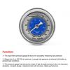 Fuel Pressure Gauge Liquid Filled Meter 1/8 NPT 100PSI For VMS Honda Acura Civic