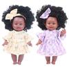 Black Girl Dolls Play Dolls Lifelike 35cm Baby Play Dolls