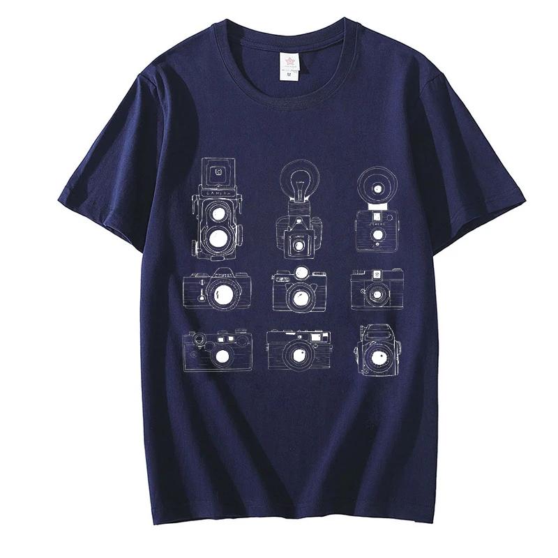 Camera Lover Shirt for Men Photography Print Tshirt Women Men Tshirt Photography Lover Shirt Funny Camera T Shirt Men Clothing