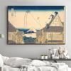 Japanese Style Retro Architectural Posters Prints Scandinavian Home Decor Canvas Art Landscape Landscape Wall Painting Pictures