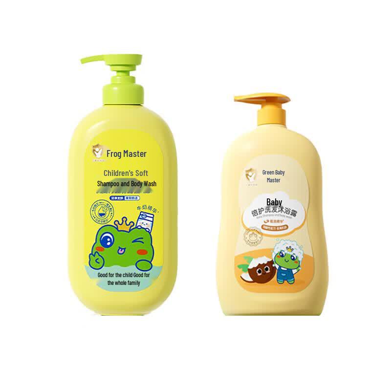 Frog Prince Kids 2-in-1 Shampoo & Body Wash Set