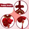 Chinese Year Hanging Decoration Gourd Charm Pendant Knot Tassel Ornament