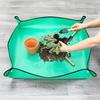 Waterproof PE Plant Repotting Mat - Portable Indoor/Outdoor Gardening Mat for Succulents & Potting, Lightweight & Durable with Handles