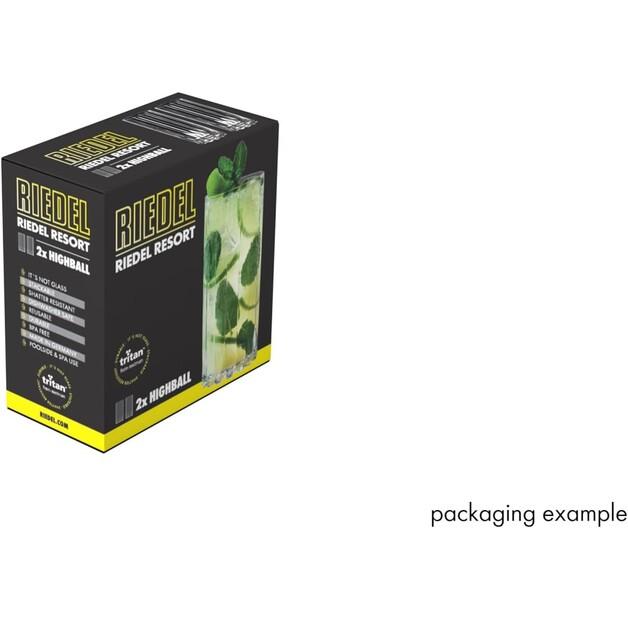 Set of Riedel Resort Highball Glasses, 2 Pieces (6417/94)