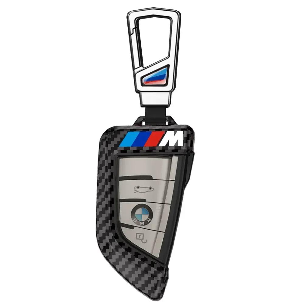 BAGE7 Car Sticker Hot 2025 M 2025 ABS Car Key Case Cover Shell for BMW M X1 X3 X4 X5 F15 X6 F16 G30 G11 F48 F39 520 525 G01 G02 G05 G3