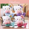 Pendant Mermaid Plush Bag Keyring Keychain Cat Animal Doll Cotton Pp