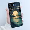 Для Oukitel C57S C57 Pro Plus Ultra Чехол BLU J12 Задняя крышка Милое Сердце Любви Кролик Черный ТПУ Мягкий Силикон Защитный Чехол для Телефона