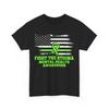 Mental Health Awareness Shirt, Fight The Stigma USA Flag Women Men T-shirt