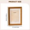 Case Frame Tabletop Decor Multipurpose Gifts Photo Shadow Box for Runners