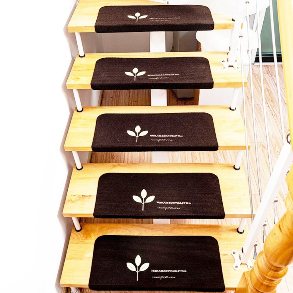 Напольный ковер самоклеящийся безопасный бесшумный водопоглощающий напольный коврик коврик для ступеней ковер накладка на ступени коврик для лестницы