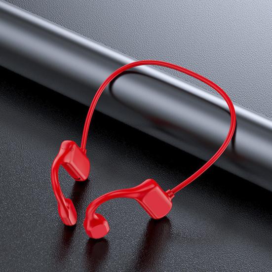 Bluetooth-совместимый 5 Наушник Костной проводимости Водонепроницаемый Заушный крючок Беспроводные Спортивные Наушники для Мобильного