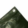 Bâche de Protection 210g/m², 6x10m (60m²) Verte, Étanche et Résistante