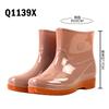 Горячая распродажа женских кислотостойких рабочих ботинок, ботильоны, сапоги по щиколотку, оптовая продажа, резиновые сапоги Wellington, оптовая продажа
