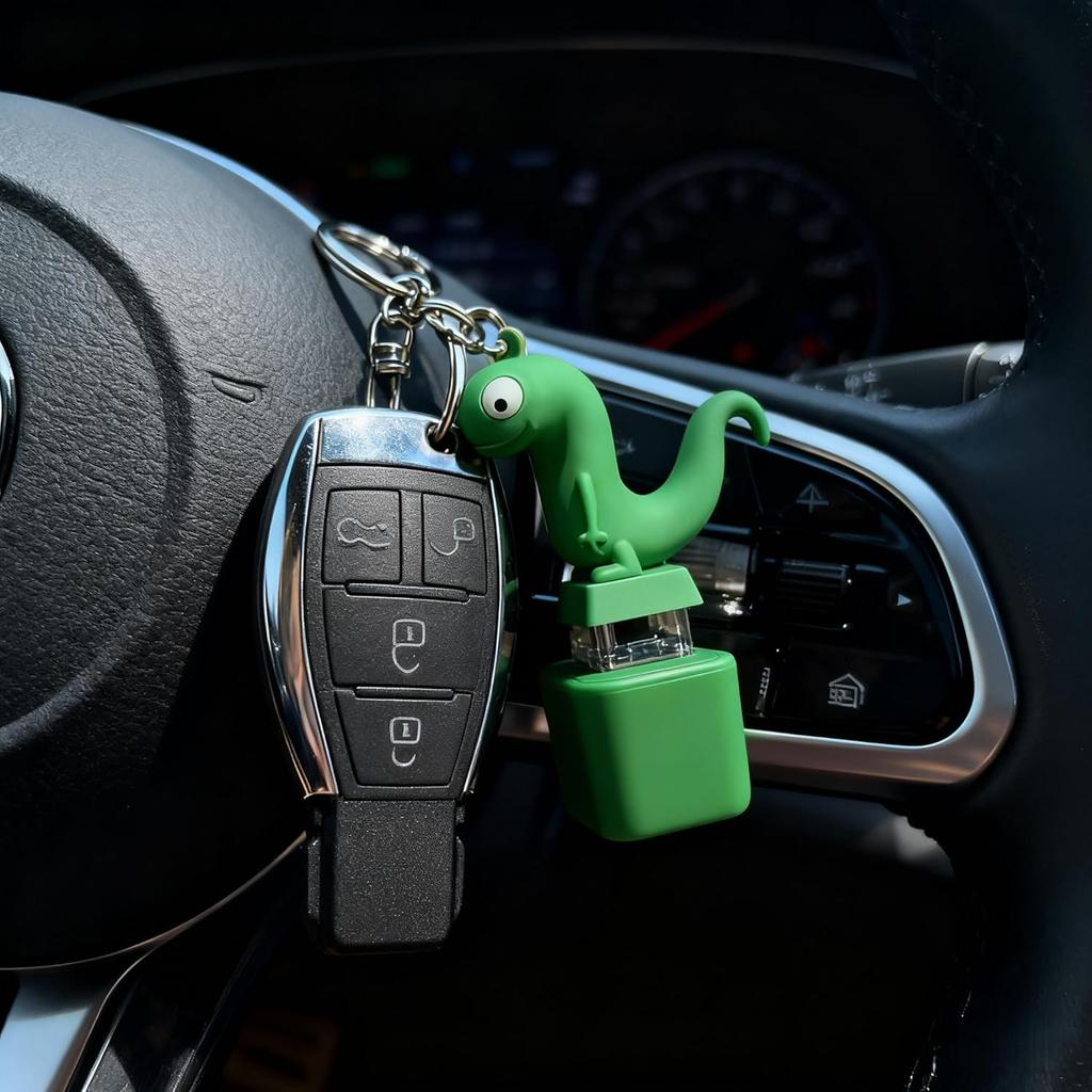 Lizard Button ,Rechargeable Animal with Sound and Colorful Lights,Fidget Toys Adults Anxiety Relief